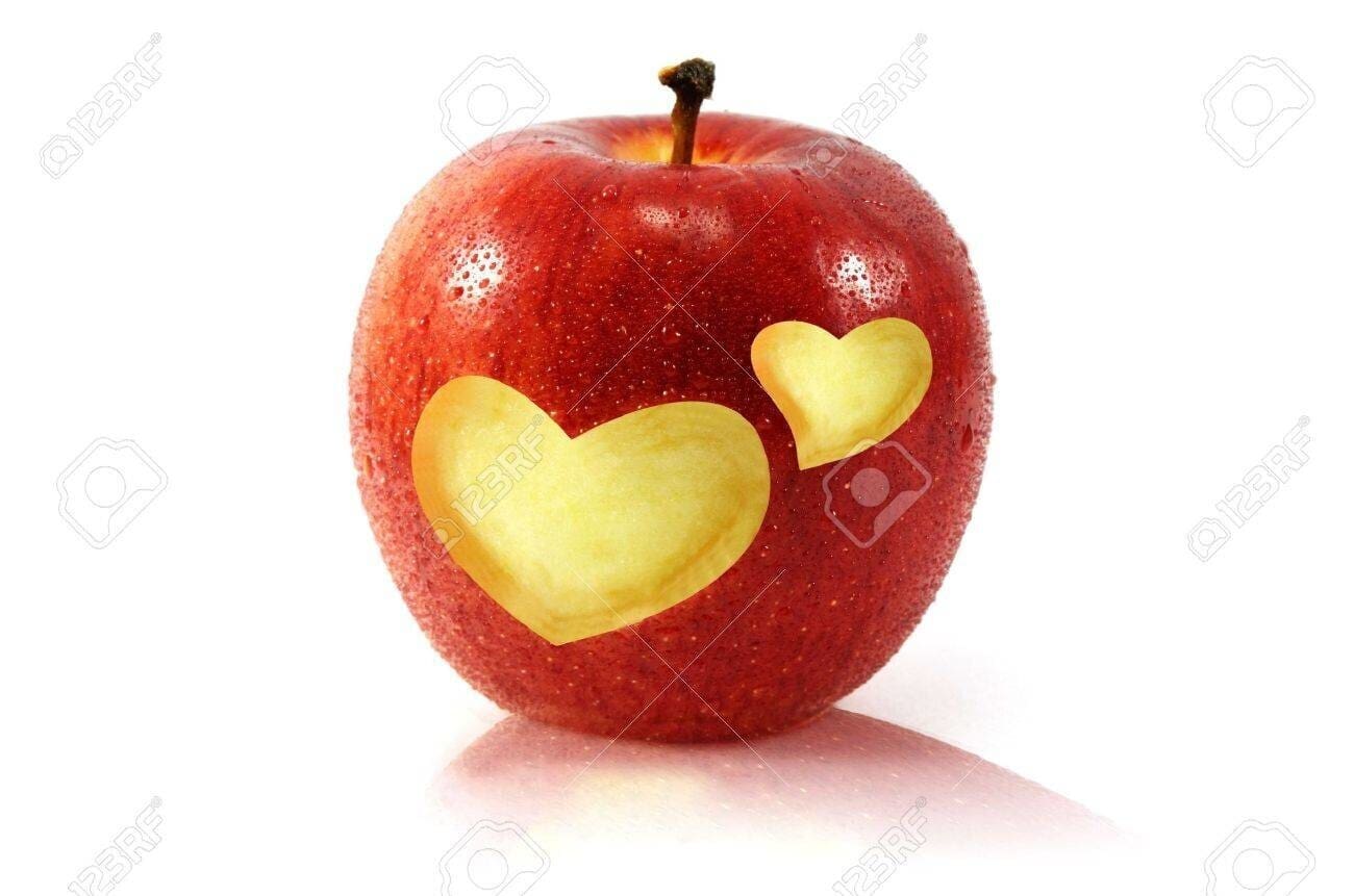 11701712-fresh-red-apple-with-heart-shape